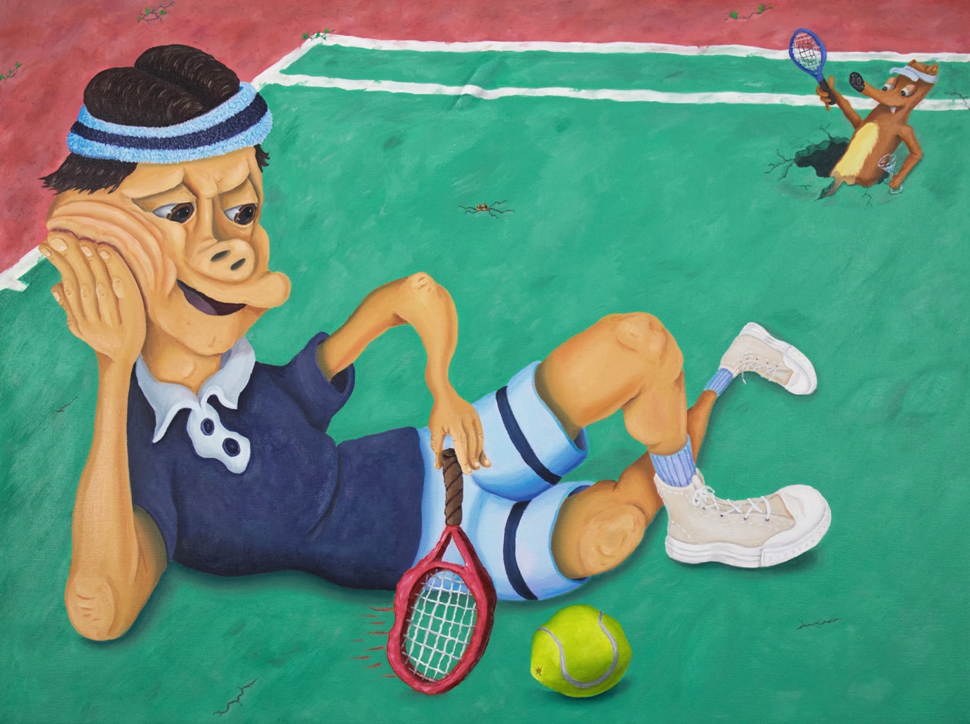Lazy pros who are partially bros © Nicasio Fernandez