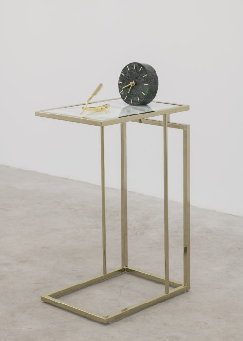 _DSC7612 A Straight Razor in the First Act (Gold Green Marble), 2018, Courtesy of the artist and Balice Hertling Gallery
